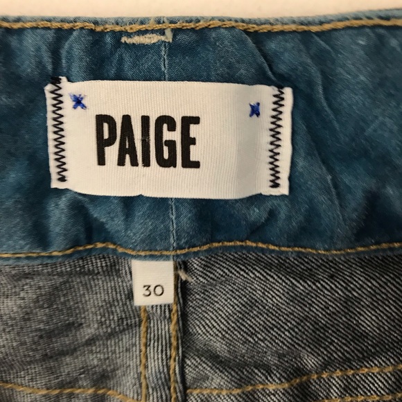 PAIGE hidden hills straight jeans 30 - Picture 7 of 8